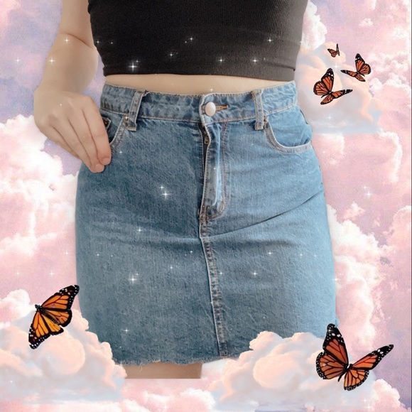 Tobi Dresses & Skirts - denim mini skirt